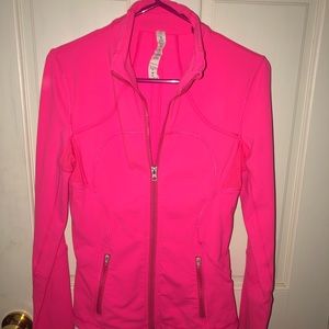Lululemon pink define jacket size 4